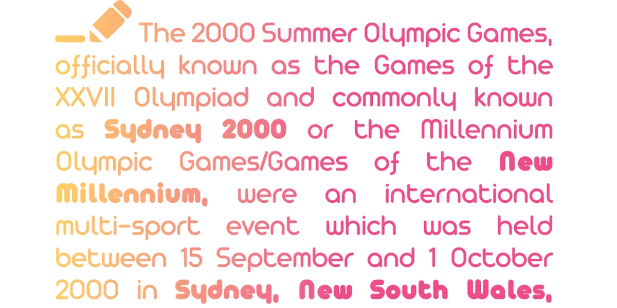 Arista Pro Font Family preview 7