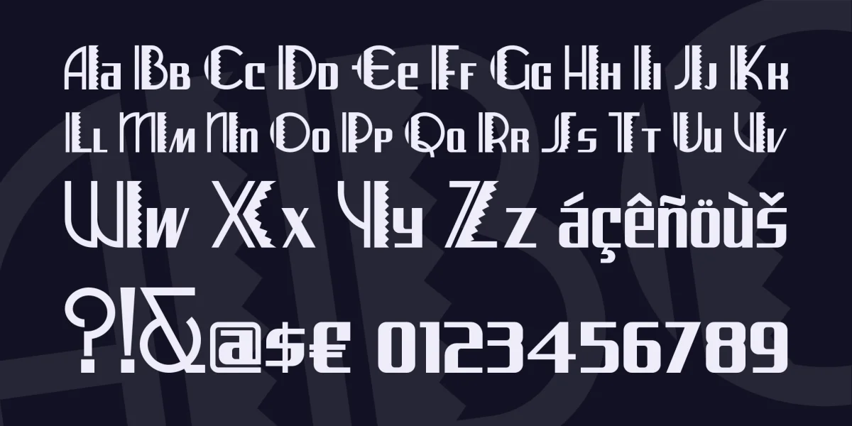 Arizona Airways NF Font preview 3