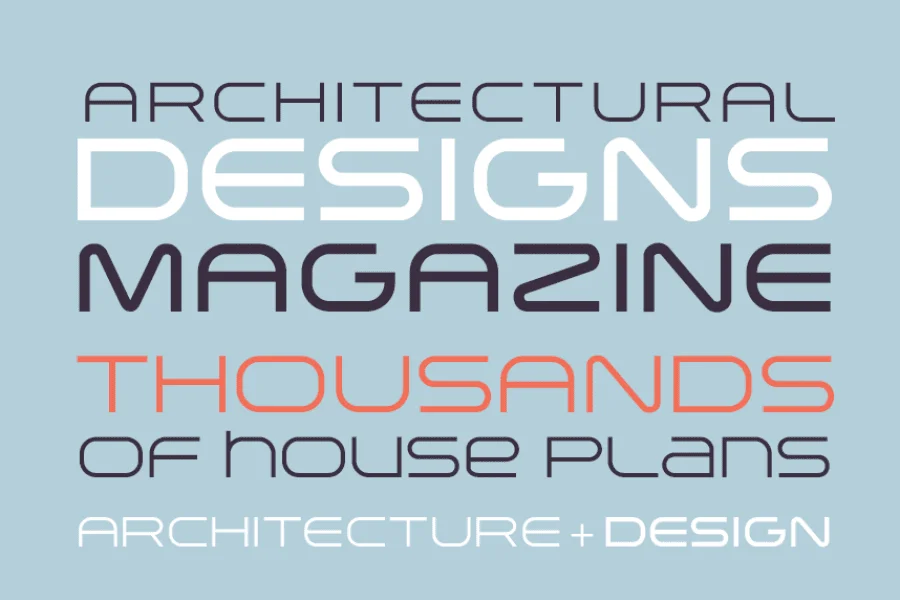 Arkitech Font Family preview 4