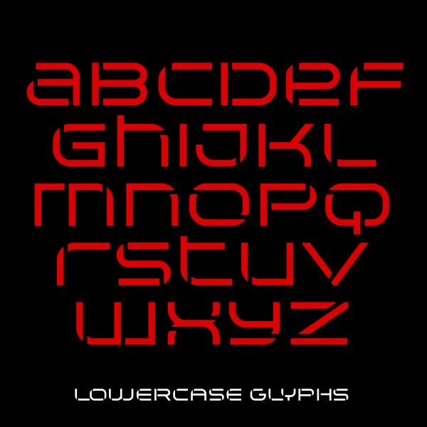 Arkitech Stencil Font preview 6