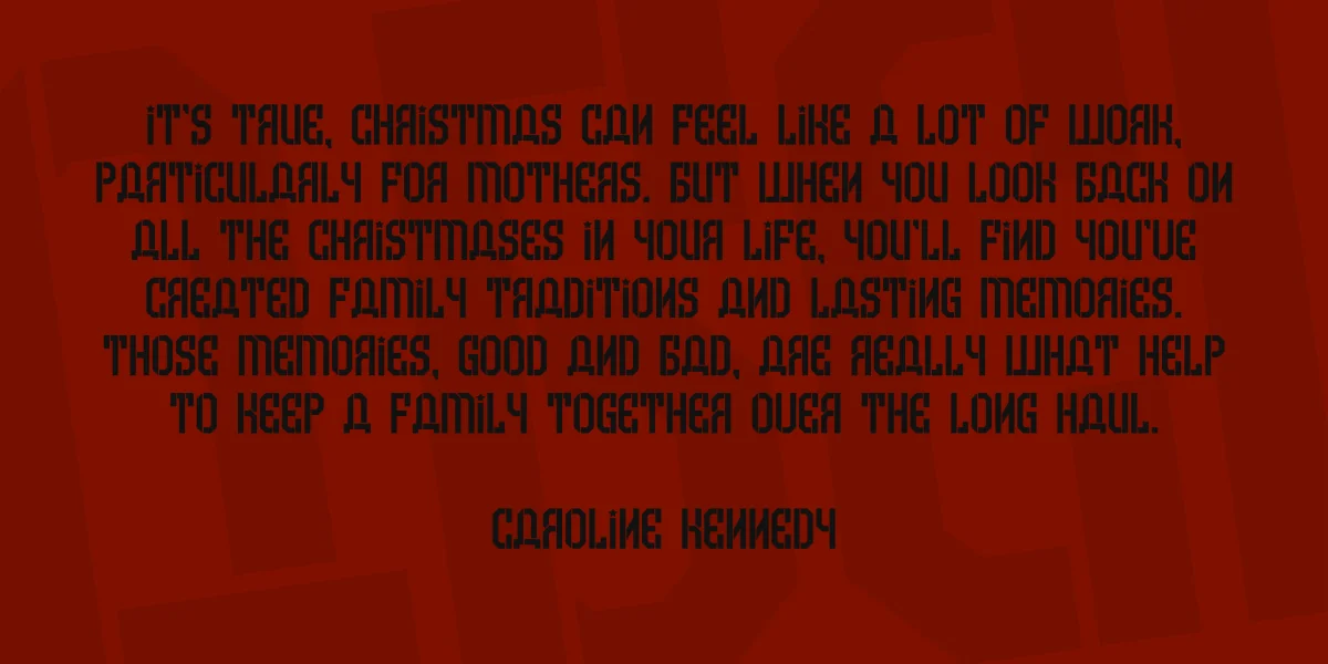 Armenia Font Family preview 4