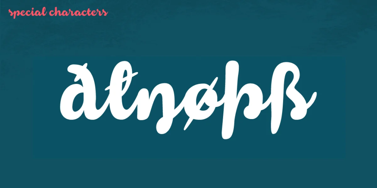 Armonioso Font preview 6