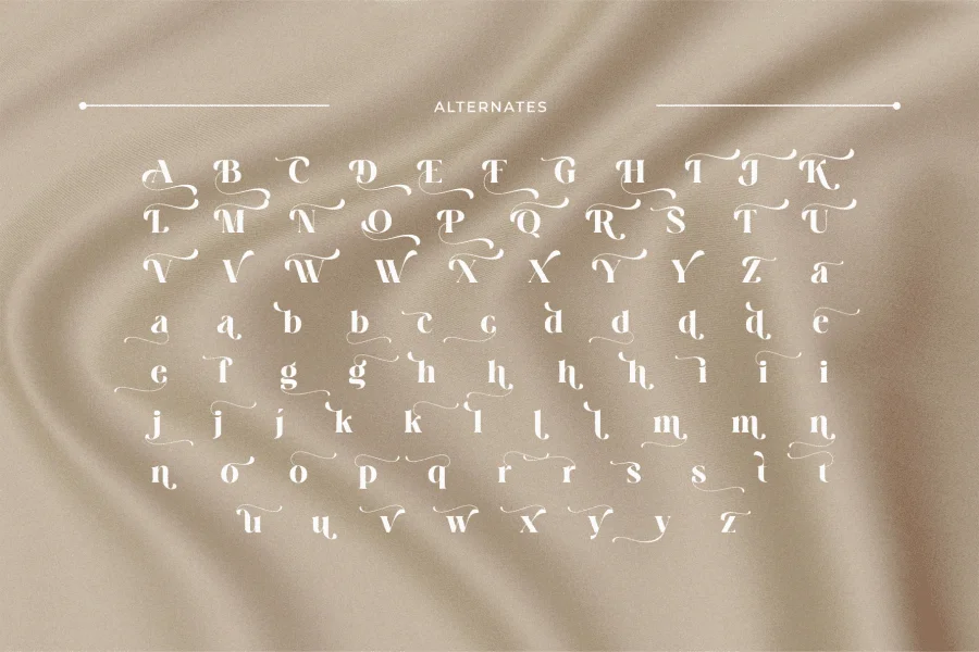Arniya Font preview 3