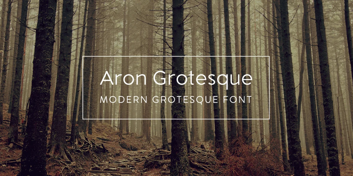 Aron Grotesque Font Family