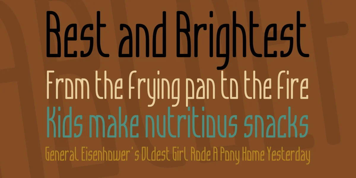 Articulate Font preview 2