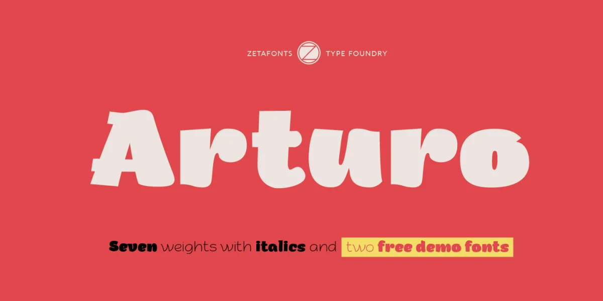 Arturo Trial Font Family