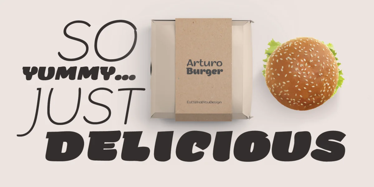 Arturo Trial Font Family preview 6