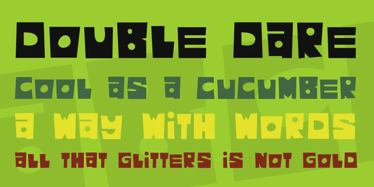 Asam Kelubi Font preview 2