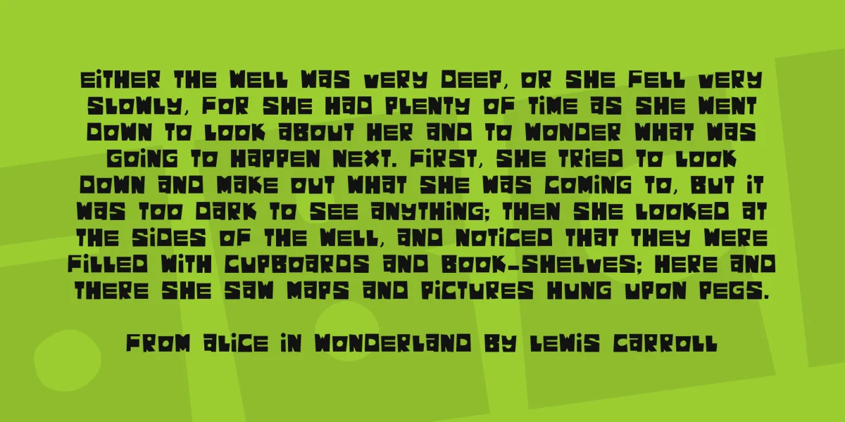 Asam Kelubi Font preview 3