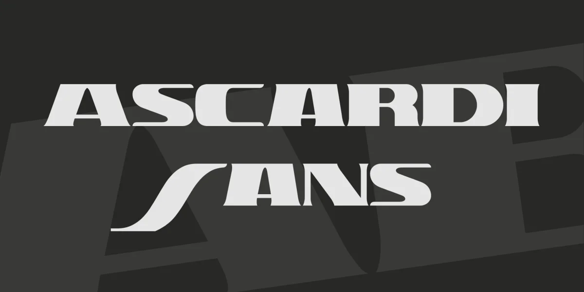 Ascardi Sans Font