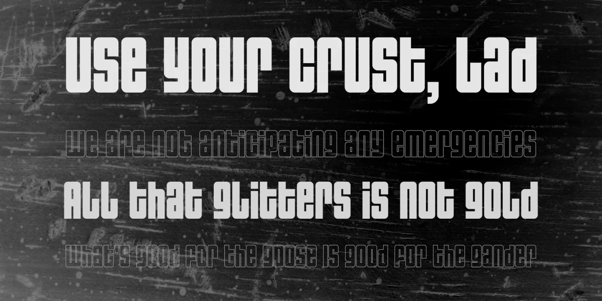 Asectica Demo Font Family preview 2