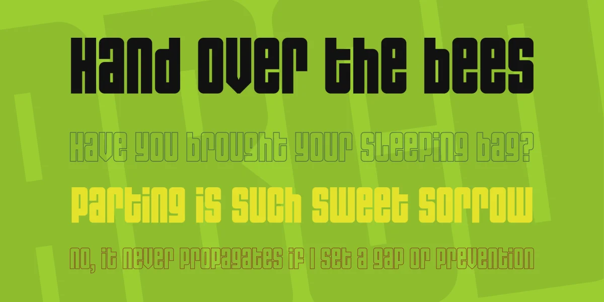 Asectica Demo Font Family preview 4