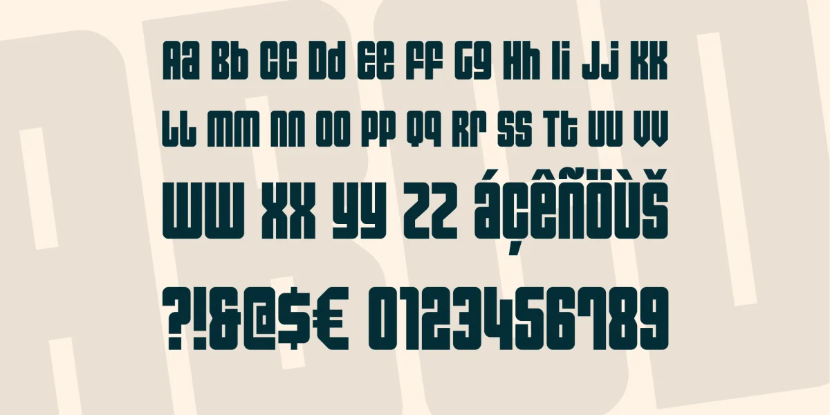 Asectica Demo Font Family preview 5