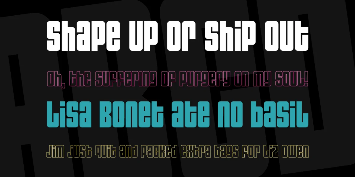 Asectica Demo Font Family preview 8