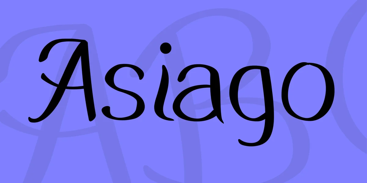 Asiago Font