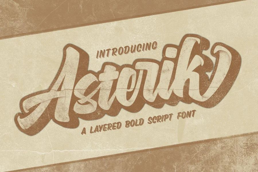 Asterik Font
