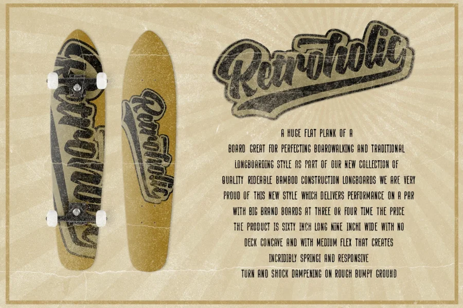 Asterik Font preview 9