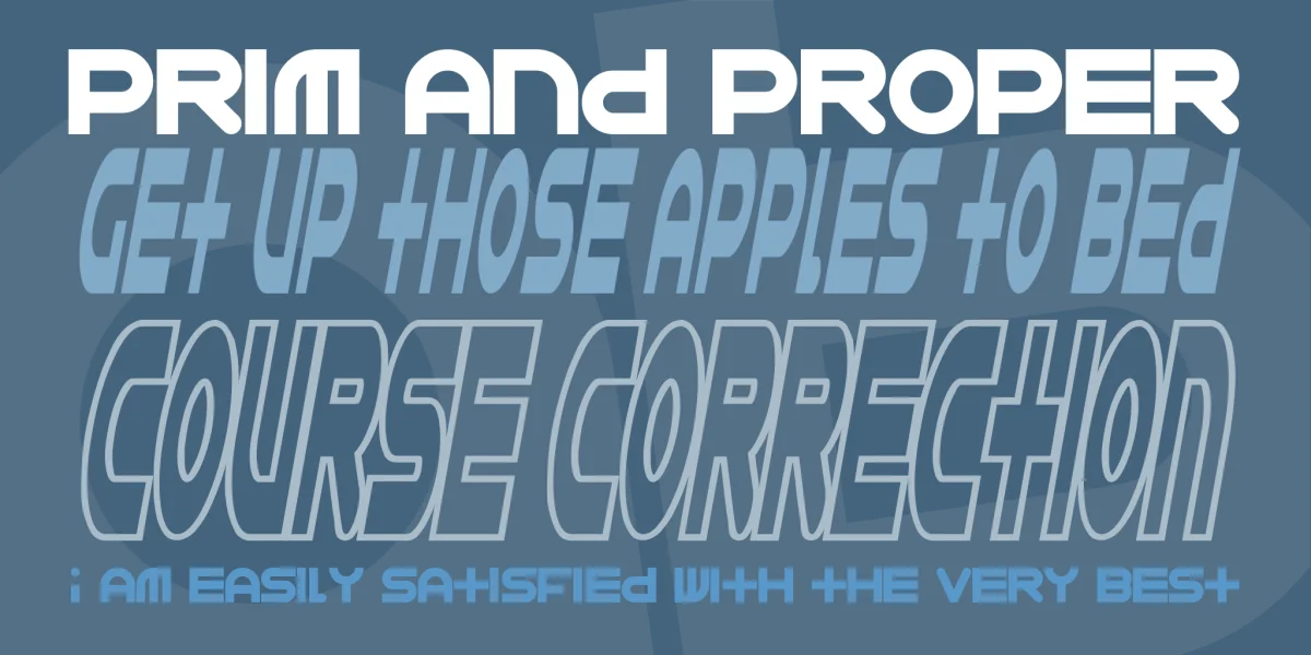 Astro Font Family preview 2