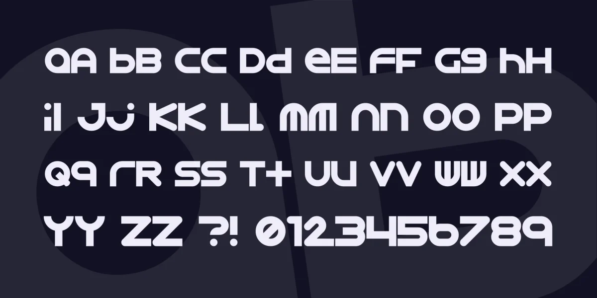 Astro Font Family preview 3