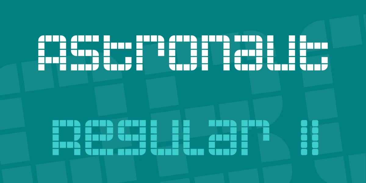 Astronaut Font Family
