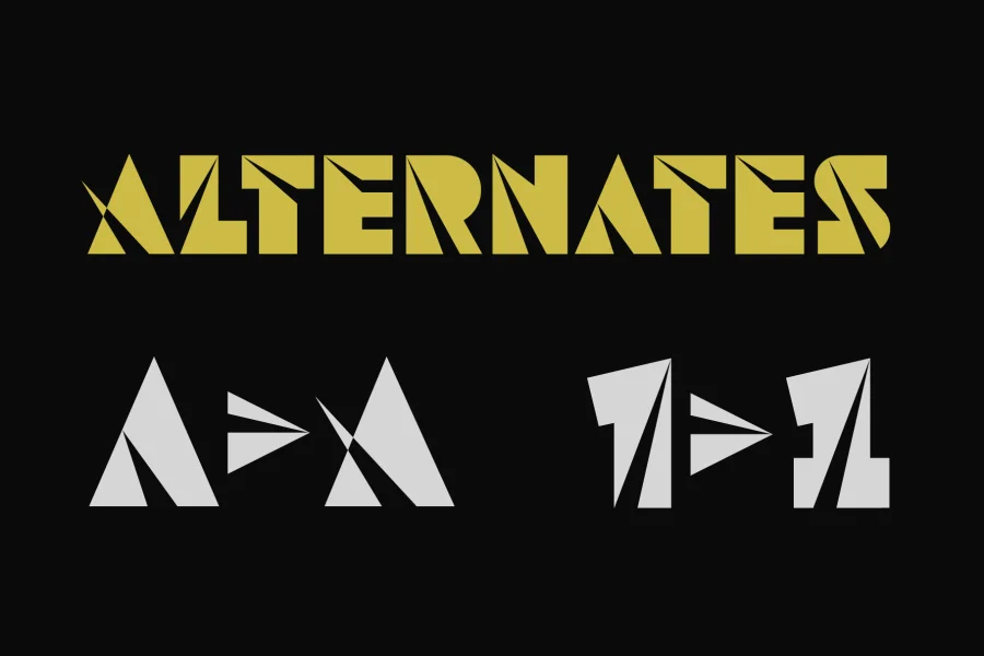 Astroz Font preview 11