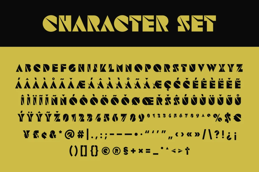 Astroz Font preview 14