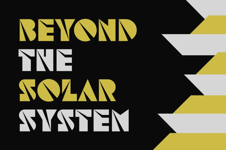 Astroz Font preview 3