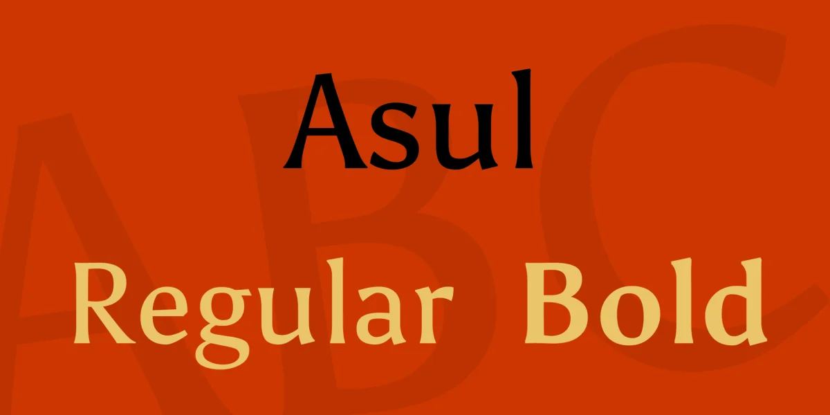 Asul Font Family