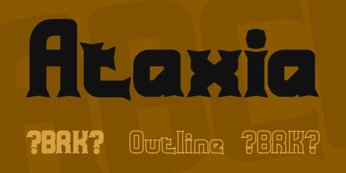 Ataxia Font Family