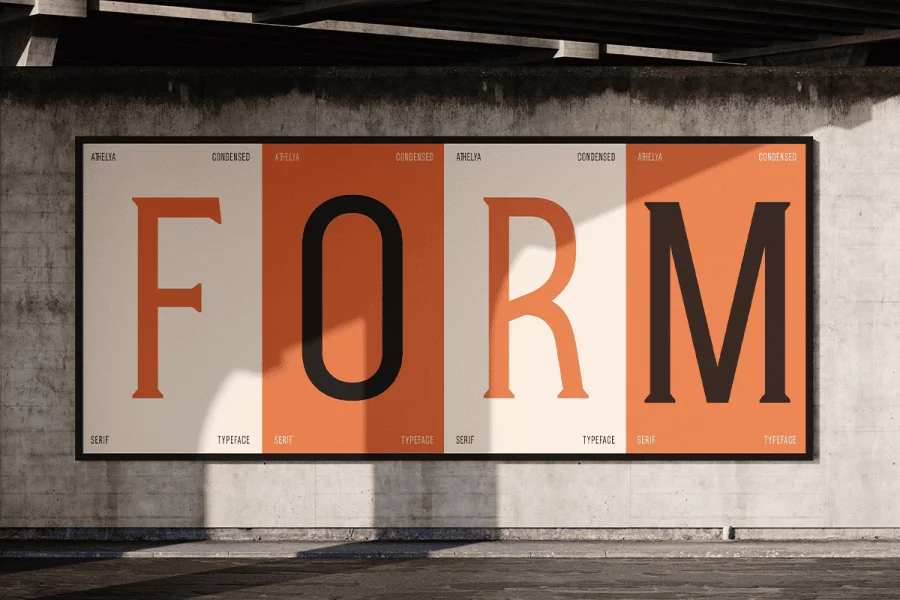 Athelya Demo Font preview 6