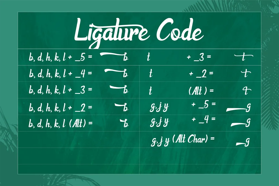 Athena Font preview 6