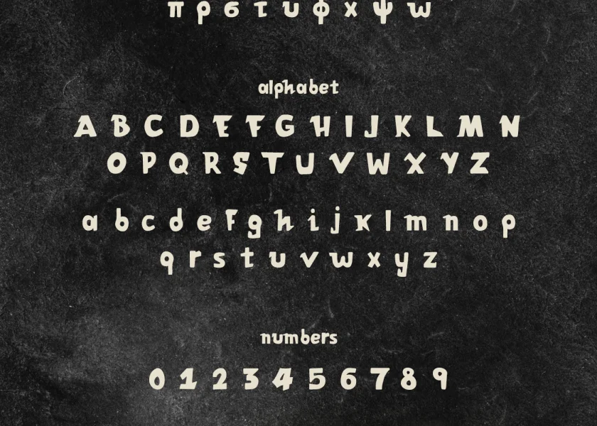 Athena VKF Font preview 4