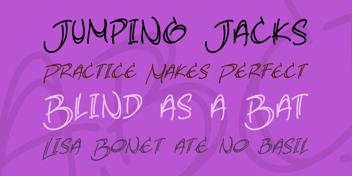 Atland Sketches BB Font Family preview 2