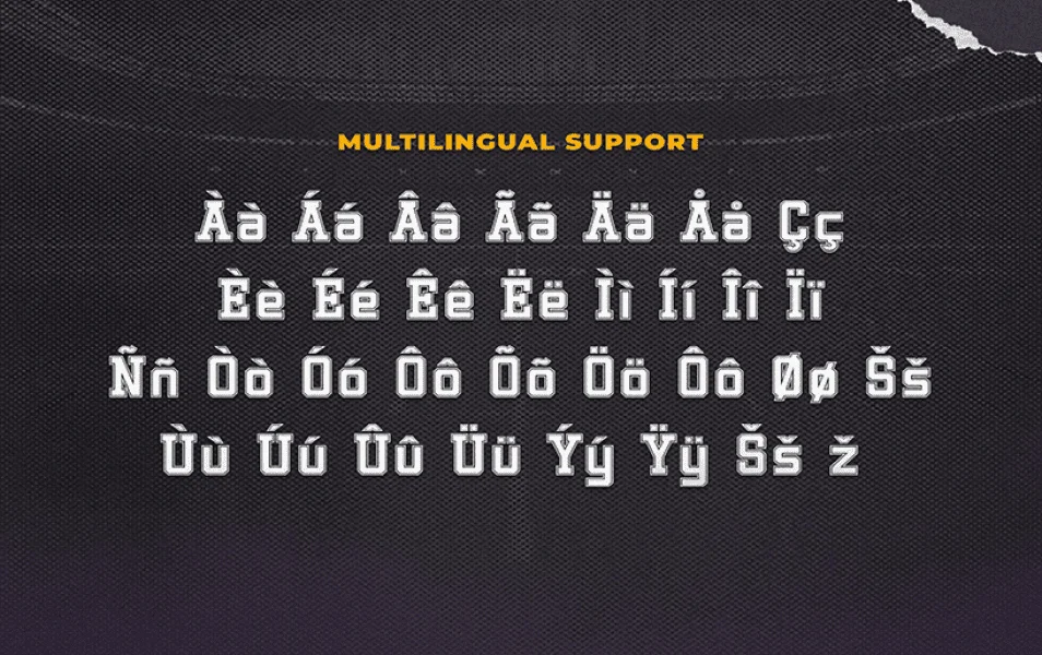 Atlanta College Font preview 4