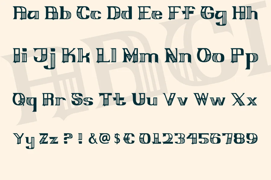 AtomMarket Font preview 3