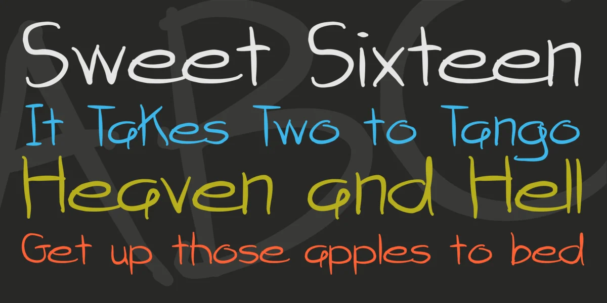 attack of the cucumbers Font preview 2