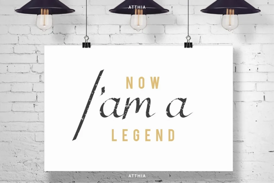 Atthia Demo Font Family preview 4