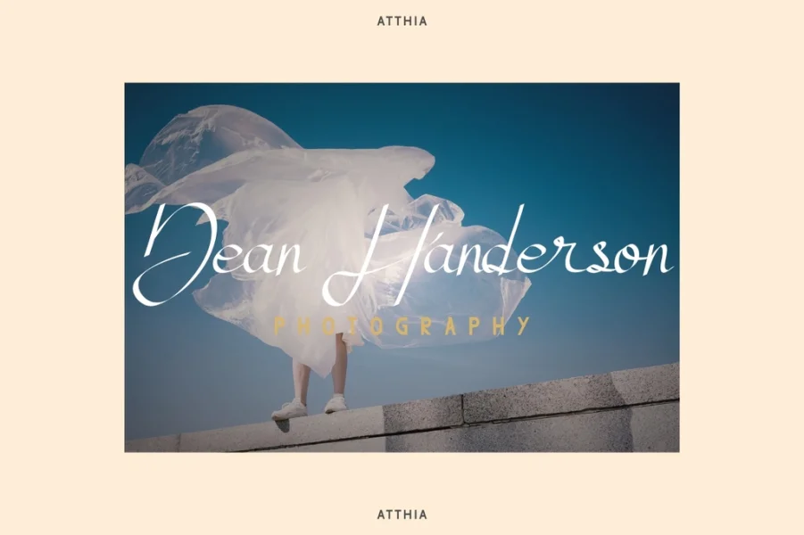 Atthia Demo Font Family preview 6