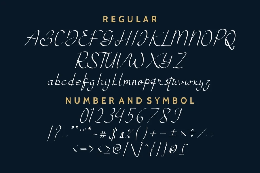 Atthia Demo Font Family preview 7