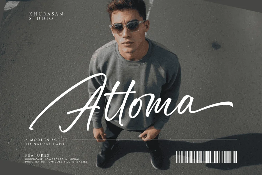 Attoma Font