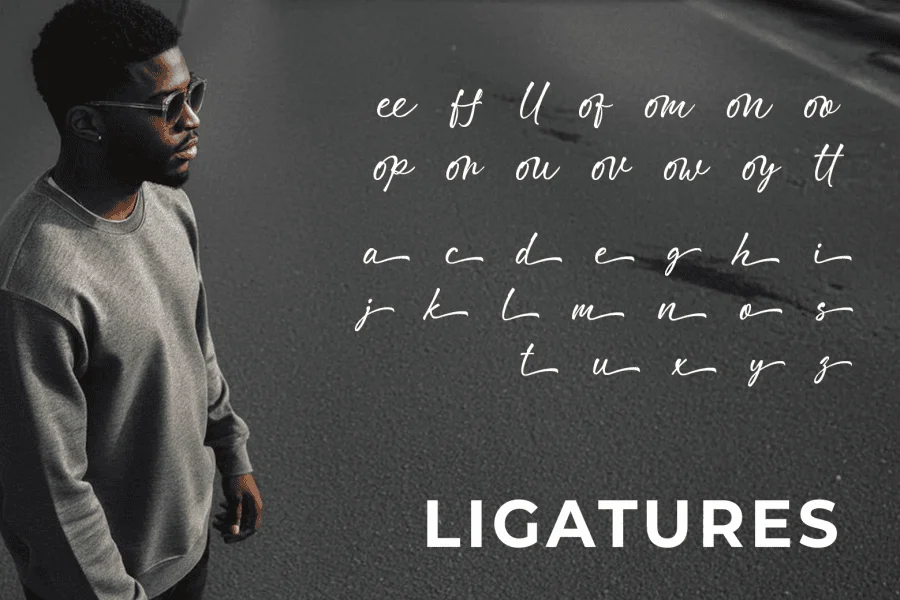 Attoma Font preview 5