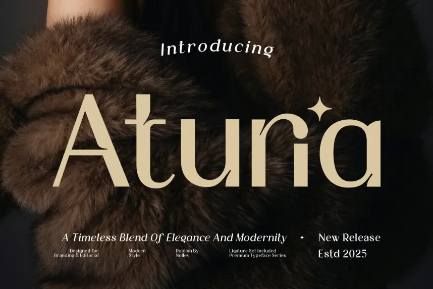 Aturia Font preview 2