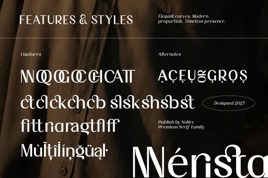 Aturia Font preview 5