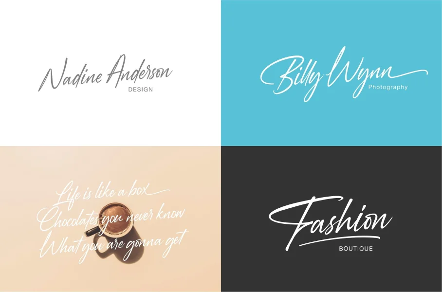 Augustinne demo Font preview 3