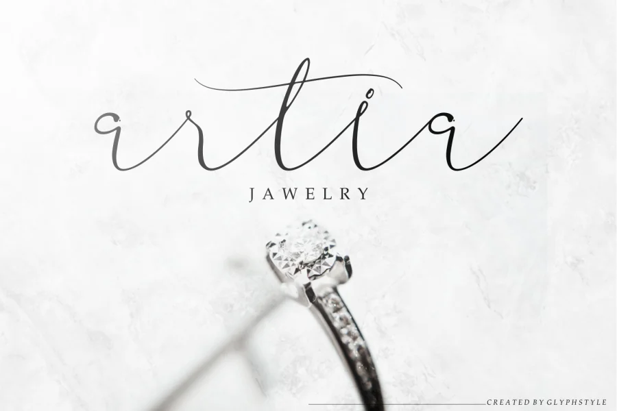 Aullia DEMO Font preview 3