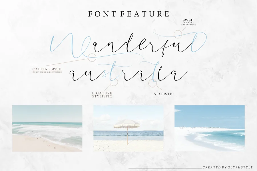 Aullia DEMO Font preview 6