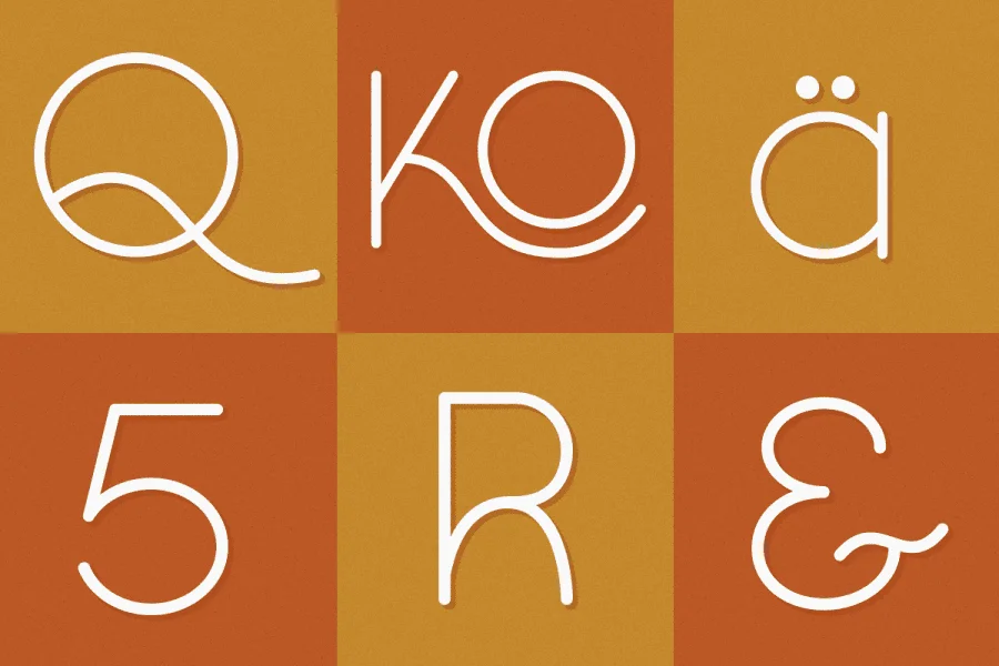 AURADEMO Font preview 5