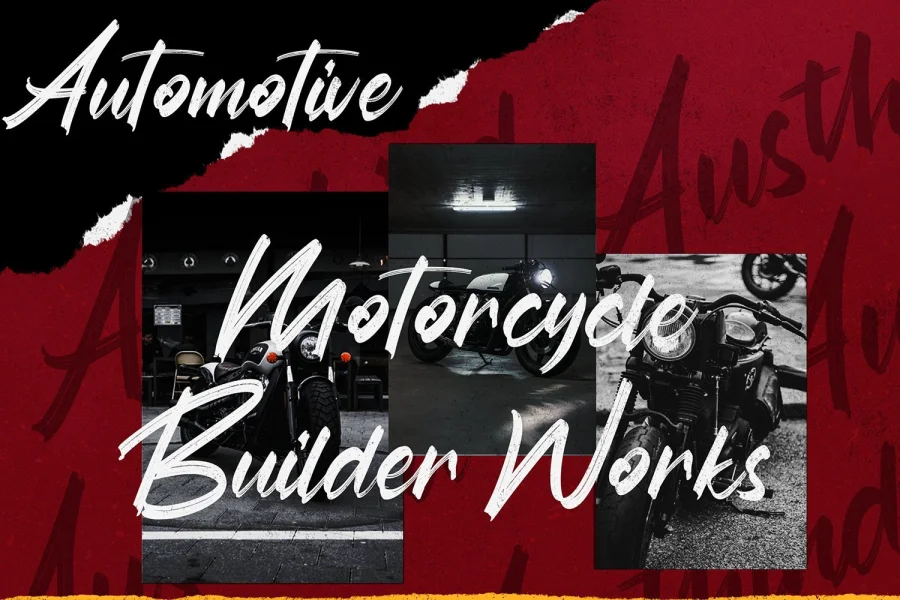 Austhind Font preview 6