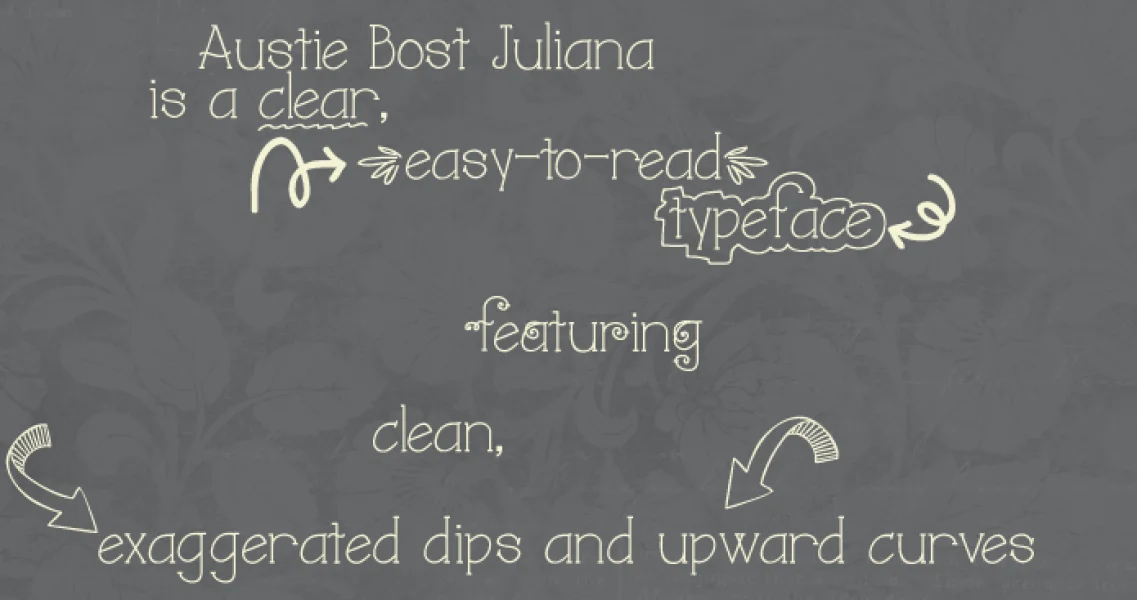 Austie Bost Juliana Font preview 2