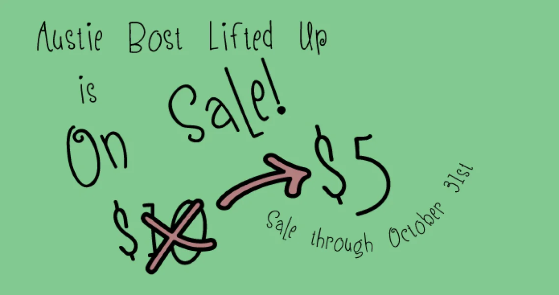 Austie Bost Lifted Up Font preview 4